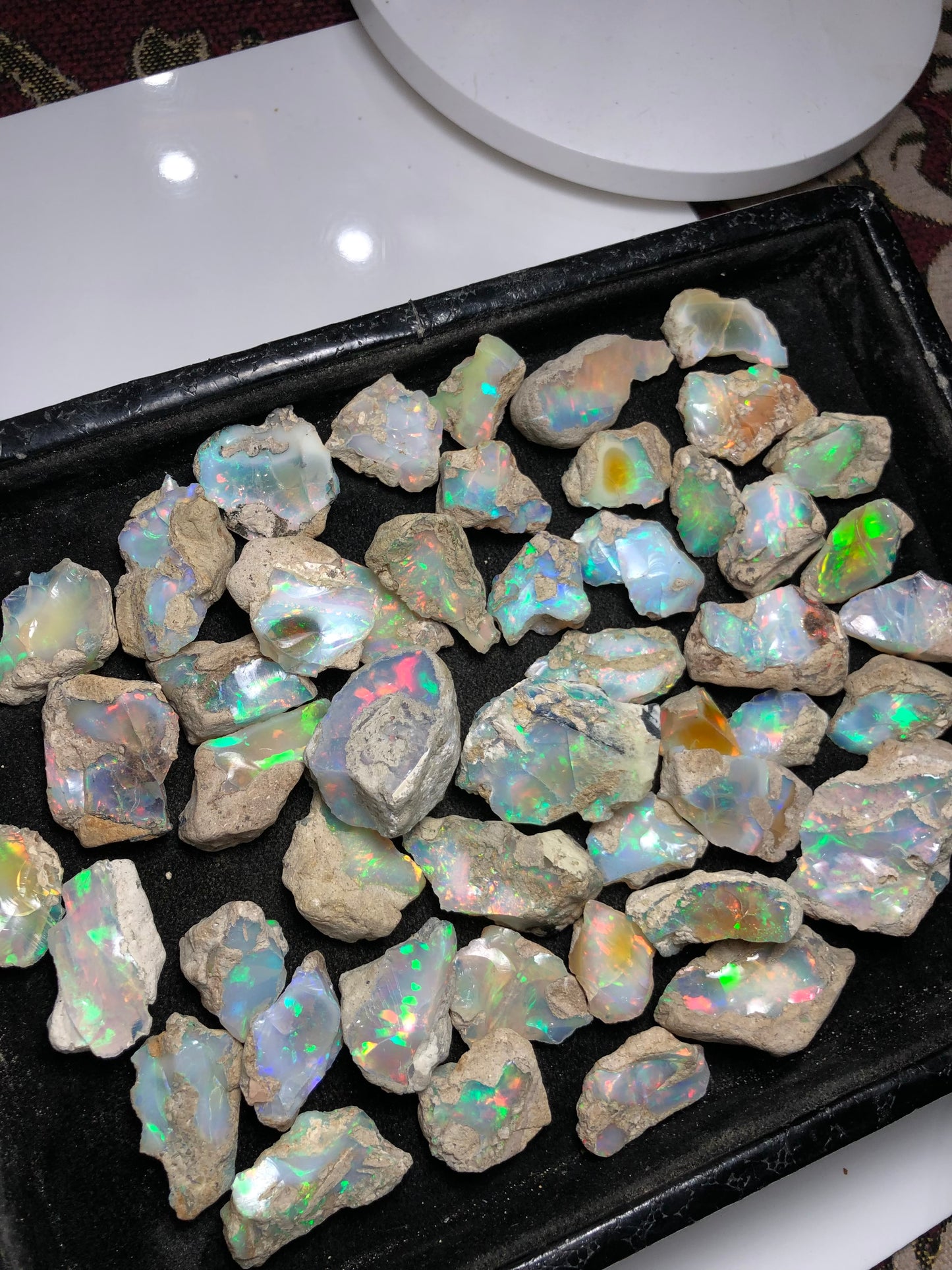 500 Carat Ethiopian Welo Opal Rough Parcel – Suitable for Cutting & Jewelry | Natural Multi-Fire Opal
