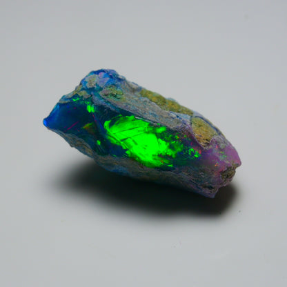 Very Rare Bi-Color Opal Rough 53.90 Cts Natural Ethiopian Opal Raw Jewelry Grade