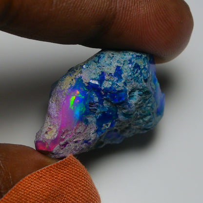 Very Rare Bi-Color Opal Rough 51.30 Cts Natural Ethiopian Opal Raw Jewelry Grade