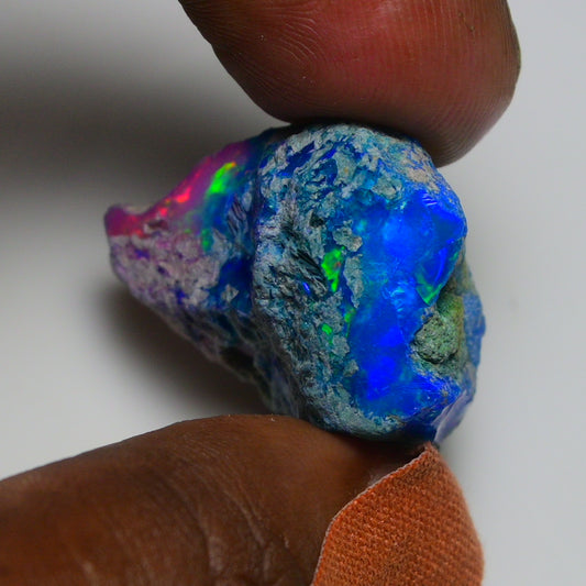 Very Rare Bi-Color Opal Rough 51.30 Cts Natural Ethiopian Opal Raw Jewelry Grade