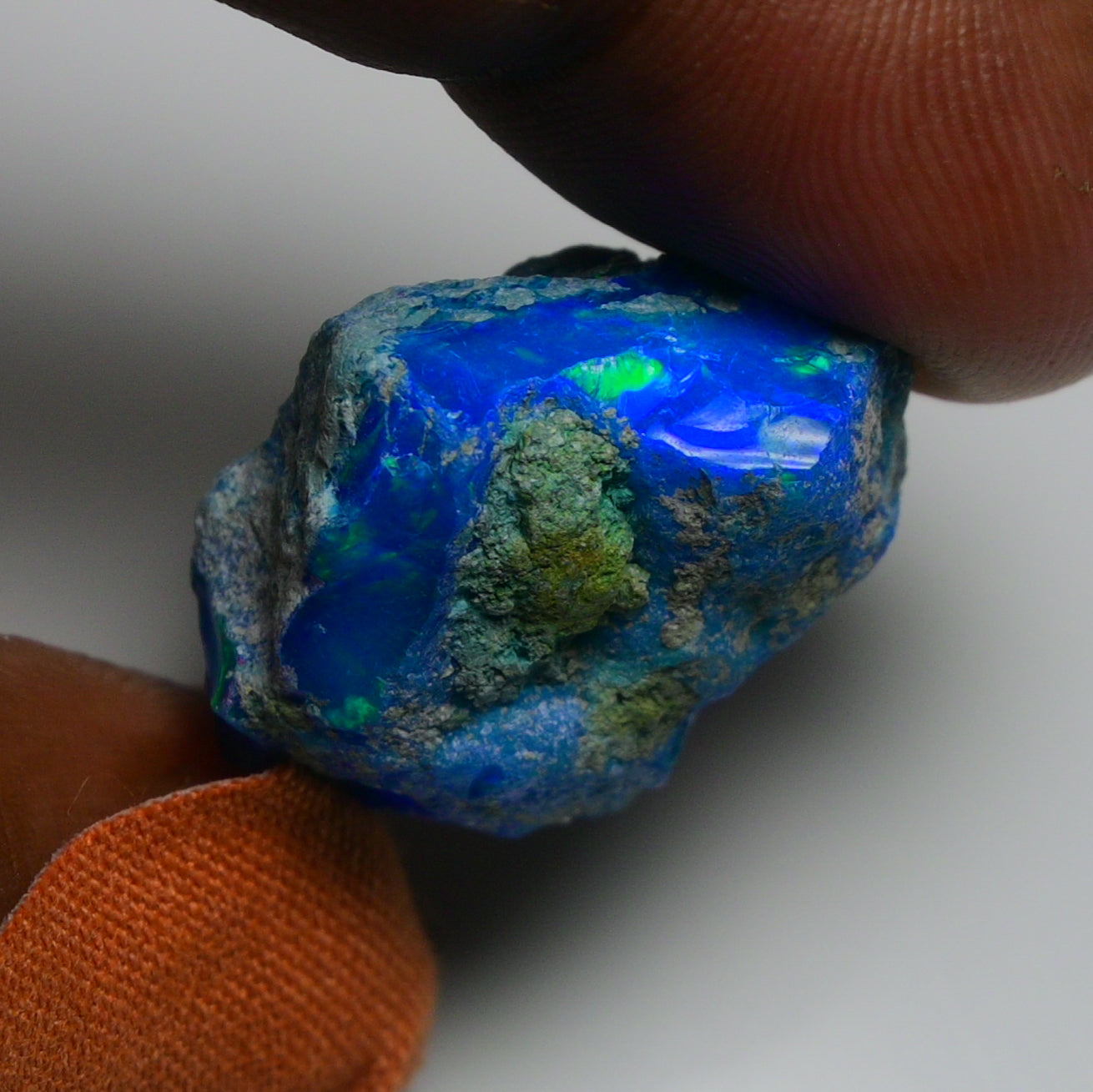 Very Rare Bi-Color Opal Rough 51.30 Cts Natural Ethiopian Opal Raw Jewelry Grade