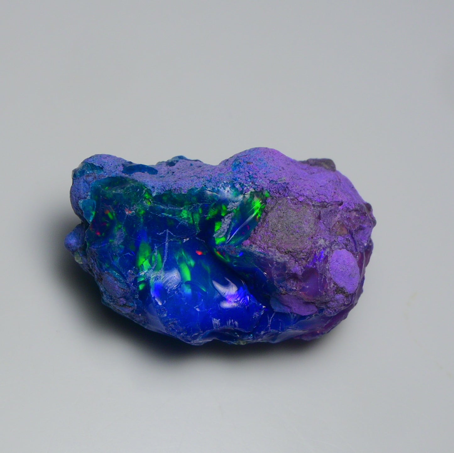 Very Rare Bi-Color Opal Rough 50.90 Cts Natural Ethiopian Opal Raw Jewelry Grade