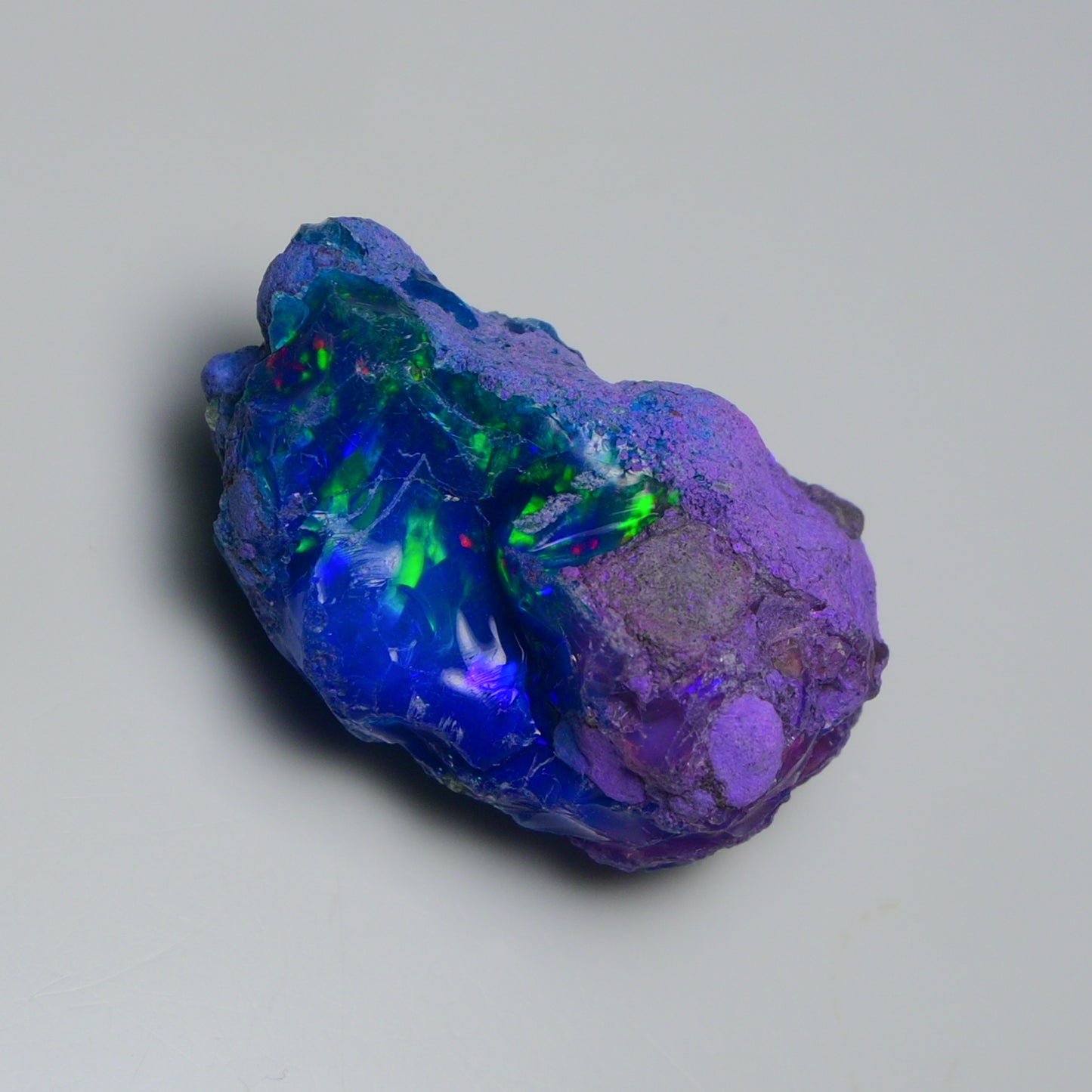 Very Rare Bi-Color Opal Rough 50.90 Cts Natural Ethiopian Opal Raw Jewelry Grade