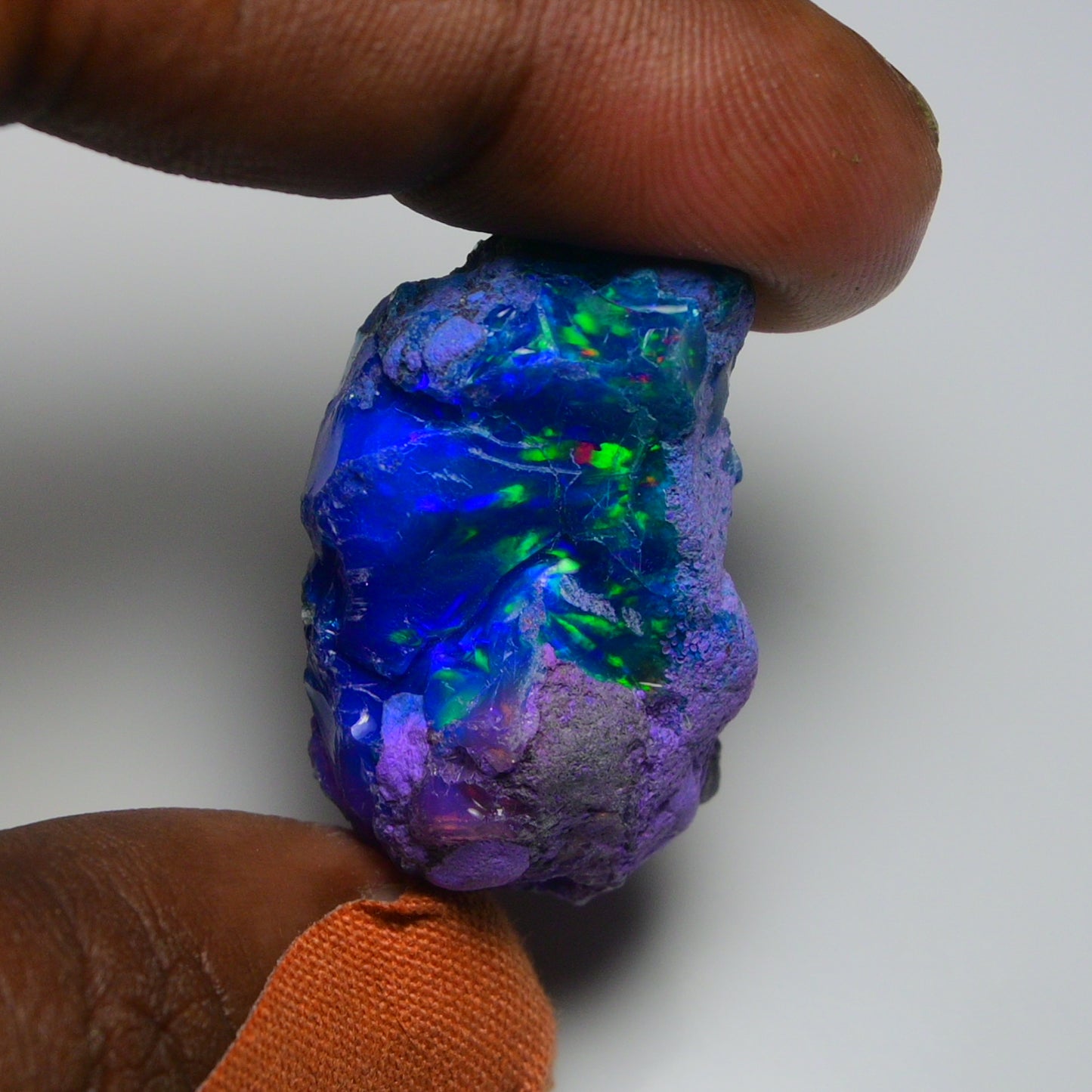 Very Rare Bi-Color Opal Rough 50.90 Cts Natural Ethiopian Opal Raw Jewelry Grade
