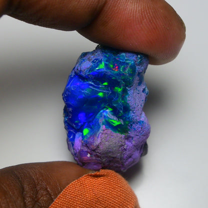Very Rare Bi-Color Opal Rough 50.90 Cts Natural Ethiopian Opal Raw Jewelry Grade