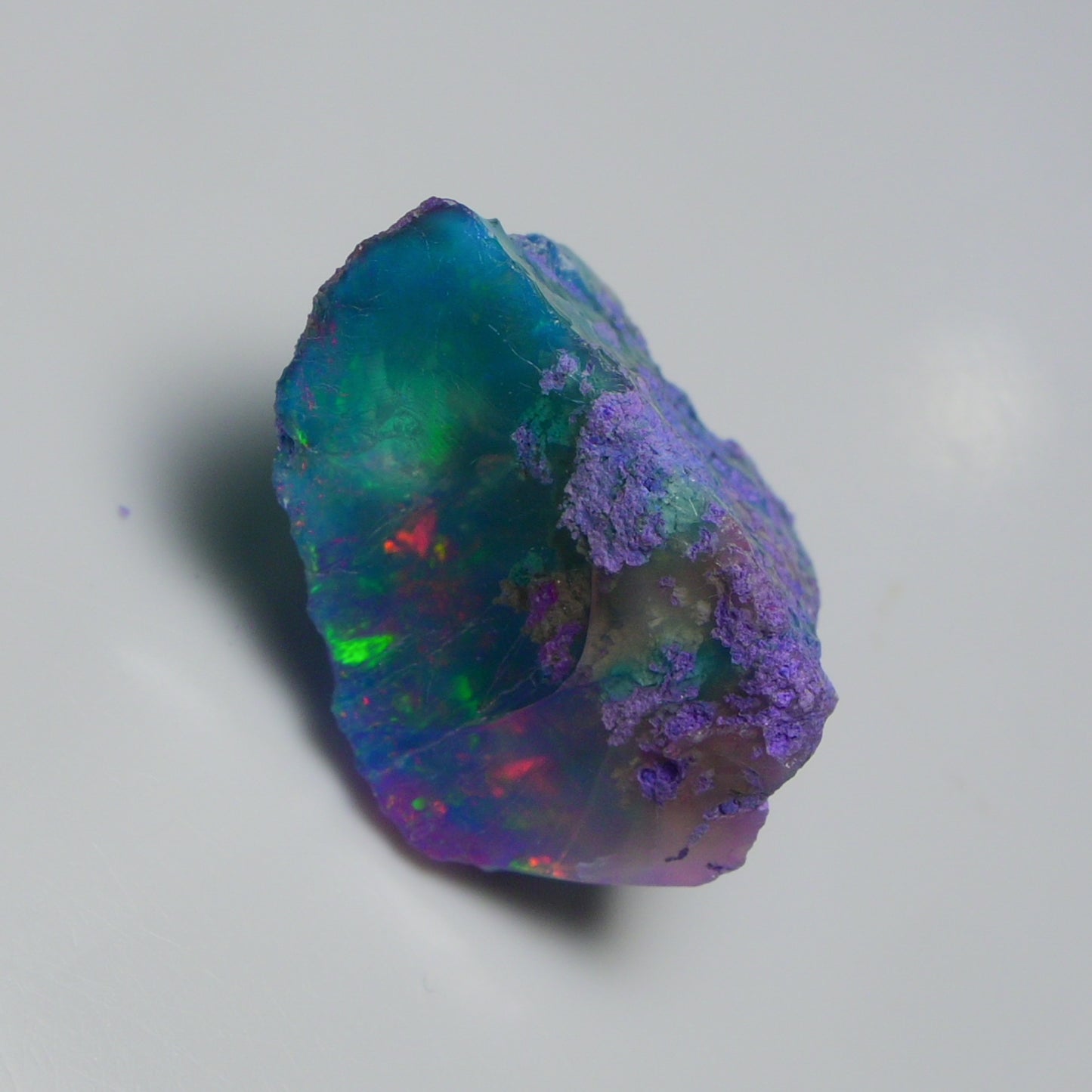 Very Rare Bi-Color Opal Rough 32.50 Cts Natural Ethiopian Opal Raw Jewelry Grade