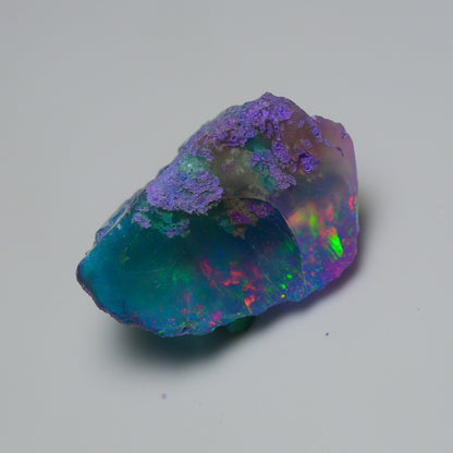 Very Rare Bi-Color Opal Rough 32.50 Cts Natural Ethiopian Opal Raw Jewelry Grade