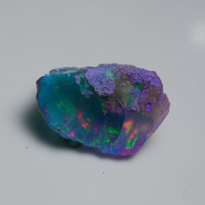 Very Rare Bi-Color Opal Rough 32.50 Cts Natural Ethiopian Opal Raw Jewelry Grade