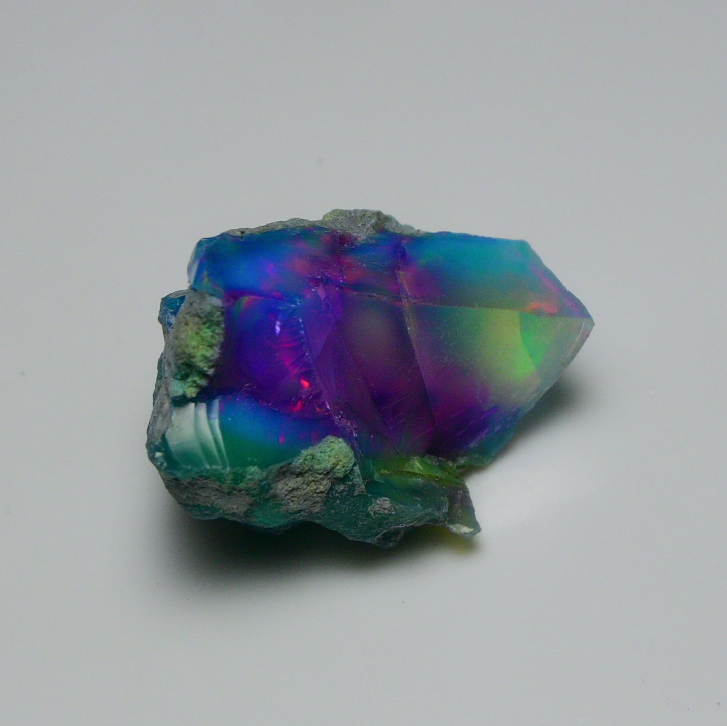 Very Rare Bi-Color Opal Rough 22.30 Cts Natural Ethiopian Opal Raw Jewelry Grade
