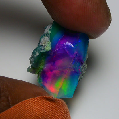 Very Rare Bi-Color Opal Rough 22.30 Cts Natural Ethiopian Opal Raw Jewelry Grade