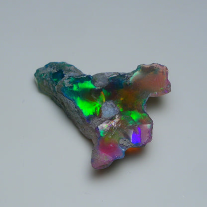 Very Rare Bi-Color Opal Rough 38.35 Cts Natural Ethiopian Opal Raw Jewelry Grade