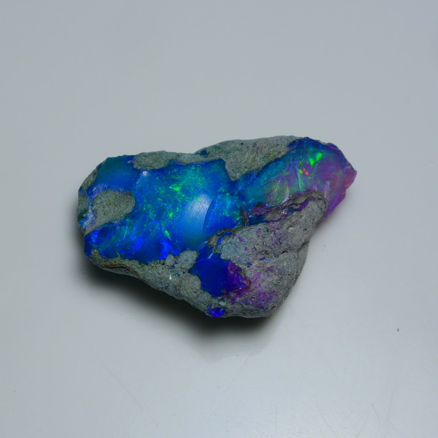Very Rare Bi-Color Opal Rough 37.30 Cts Natural Ethiopian Opal Raw Jewelry Grade