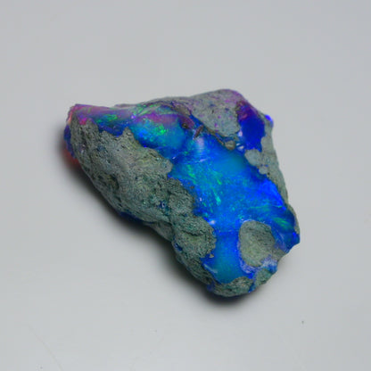 Very Rare Bi-Color Opal Rough 37.30 Cts Natural Ethiopian Opal Raw Jewelry Grade