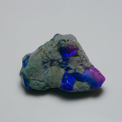 Very Rare Bi-Color Opal Rough 37.30 Cts Natural Ethiopian Opal Raw Jewelry Grade