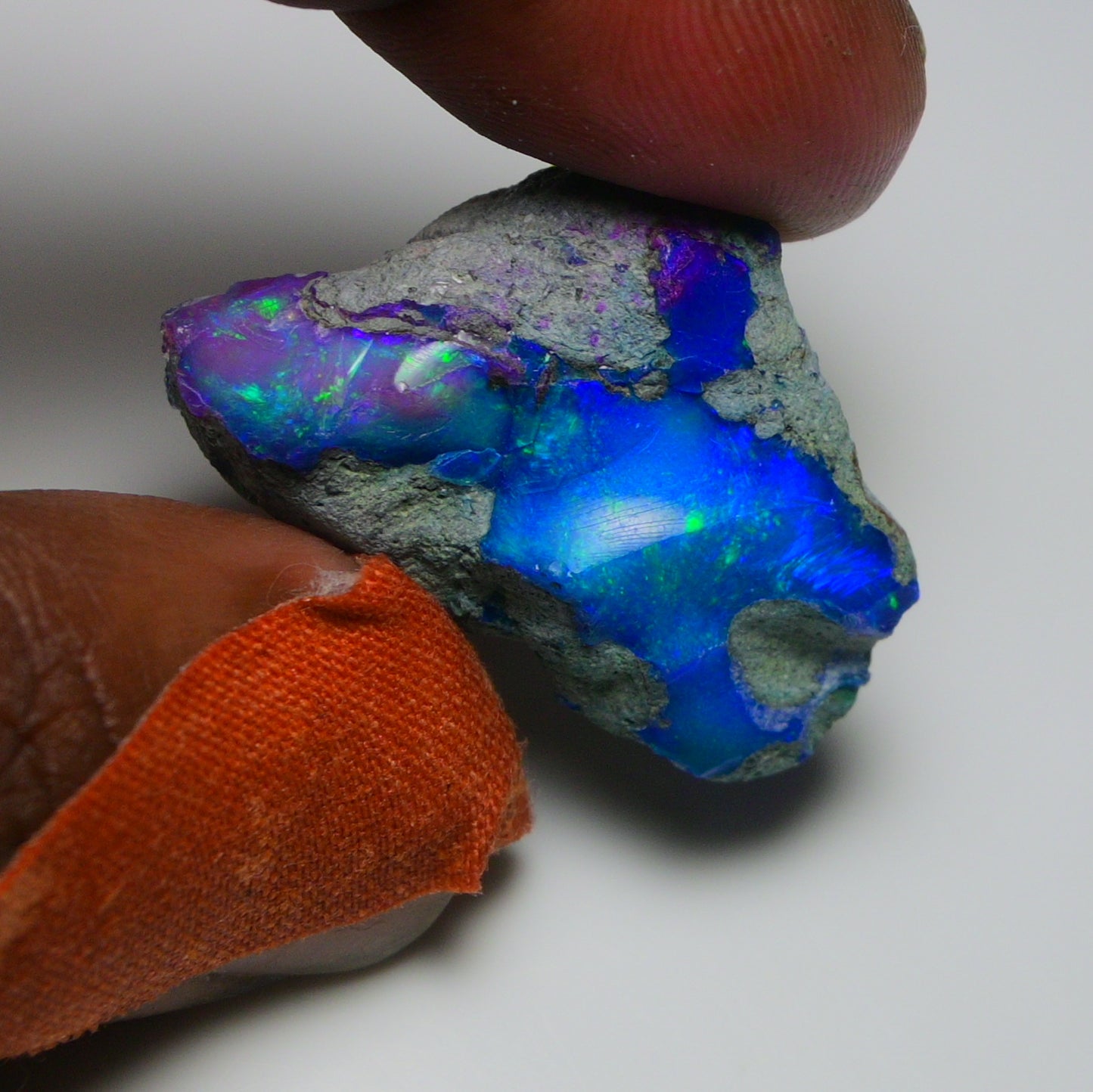 Very Rare Bi-Color Opal Rough 37.30 Cts Natural Ethiopian Opal Raw Jewelry Grade
