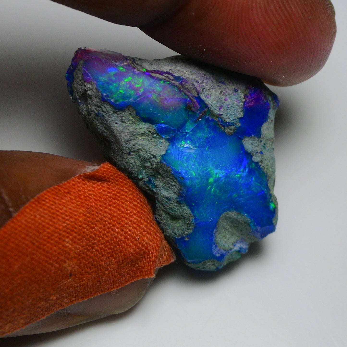 Very Rare Bi-Color Opal Rough 37.30 Cts Natural Ethiopian Opal Raw Jewelry Grade