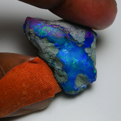 Very Rare Bi-Color Opal Rough 37.30 Cts Natural Ethiopian Opal Raw Jewelry Grade