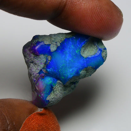 Very Rare Bi-Color Opal Rough 37.30 Cts Natural Ethiopian Opal Raw Jewelry Grade