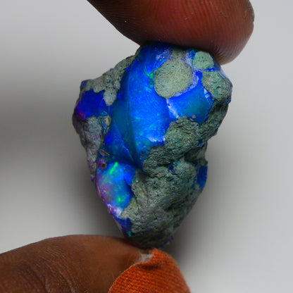 Very Rare Bi-Color Opal Rough 37.30 Cts Natural Ethiopian Opal Raw Jewelry Grade