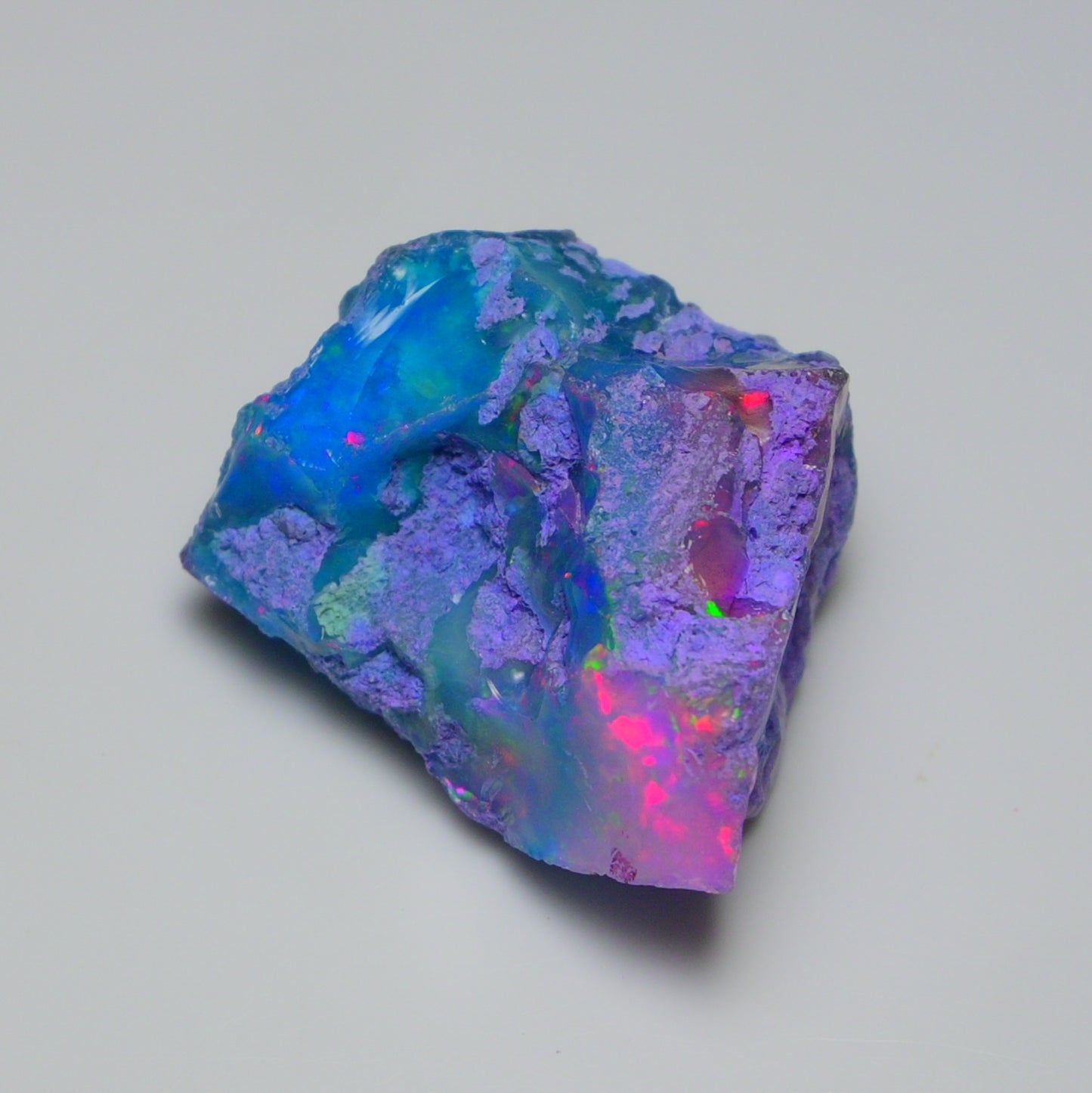 Very Rare Bi-Color Opal Rough 37.50 Cts Natural Ethiopian Opal Raw Jewelry Grade