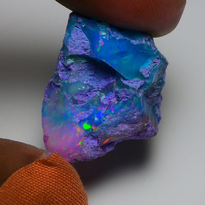 Very Rare Bi-Color Opal Rough 37.50 Cts Natural Ethiopian Opal Raw Jewelry Grade