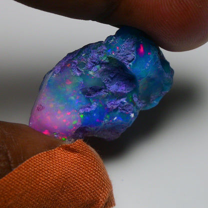 Very Rare Bi-Color Opal Rough 37.50 Cts Natural Ethiopian Opal Raw Jewelry Grade