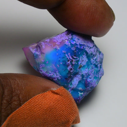 Very Rare Bi-Color Opal Rough 37.50 Cts Natural Ethiopian Opal Raw Jewelry Grade