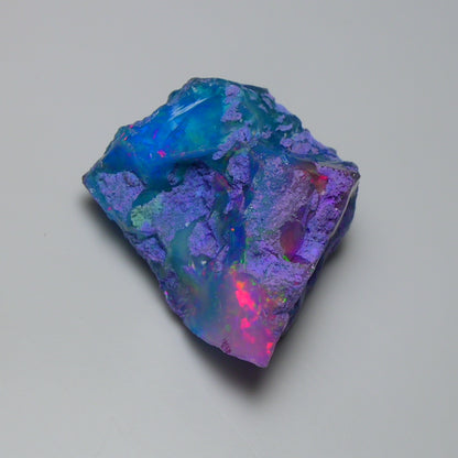 Very Rare Bi-Color Opal Rough 37.50 Cts Natural Ethiopian Opal Raw Jewelry Grade