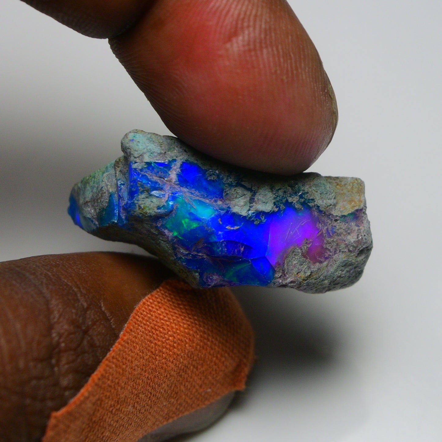 Very Rare Bi-Color Opal Rough 38.70 Cts Natural Ethiopian Opal Raw Jewelry Grade