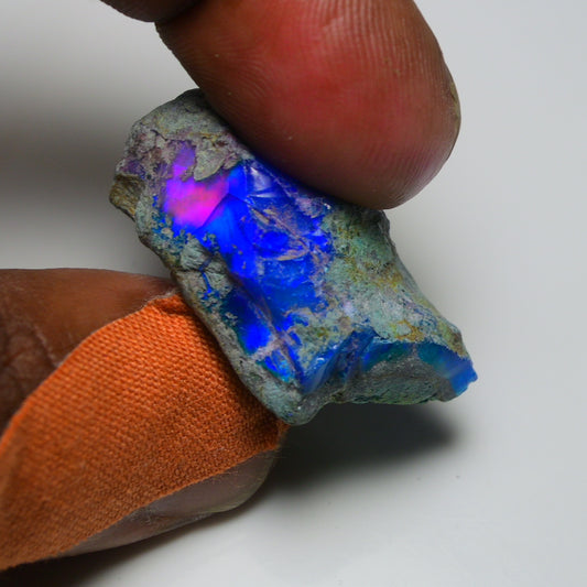 Very Rare Bi-Color Opal Rough 38.70 Cts Natural Ethiopian Opal Raw Jewelry Grade