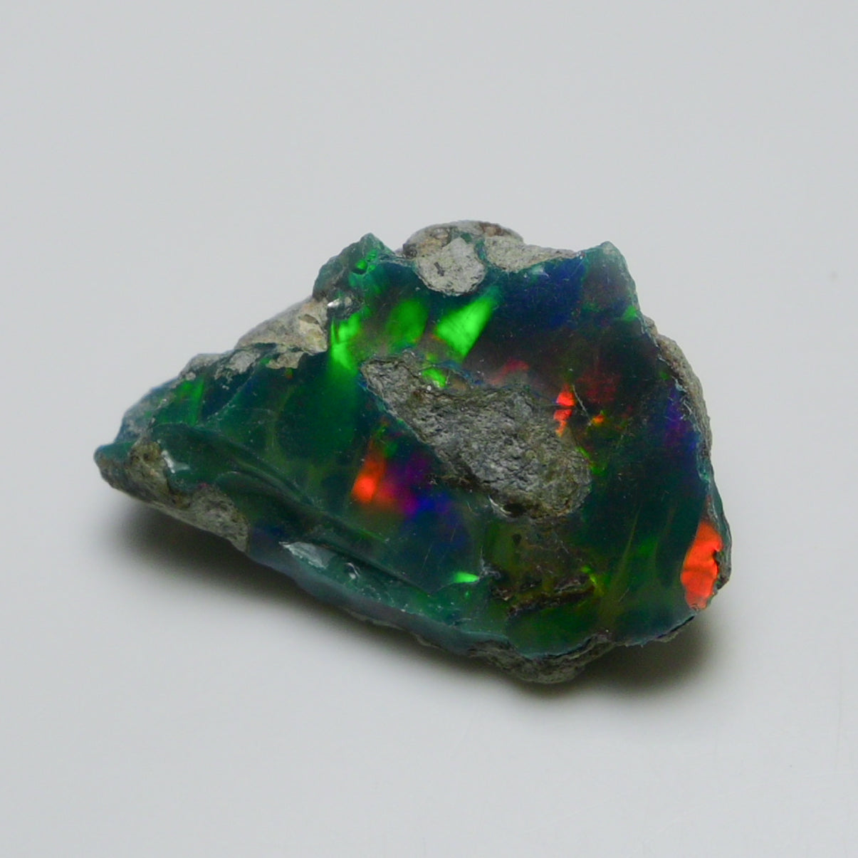 Black Opal 10.00 Carats | Natural Black Ethiopian Opal Rough - Ready for Cutting & Jewelry!