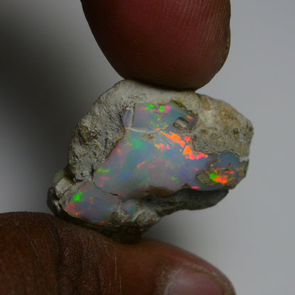 Rare White Opal 25.75 Carats | Natural White Ethiopian Opal Rough - Ready for Cutting & Jewelry!