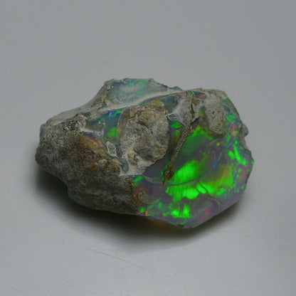 Rare White Opal 22.50 Carats | Natural White Ethiopian Opal Rough - Ready for Cutting & Jewelry!