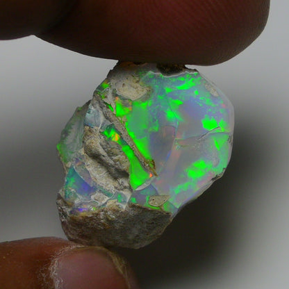 Rare White Opal 22.50 Carats | Natural White Ethiopian Opal Rough - Ready for Cutting & Jewelry!