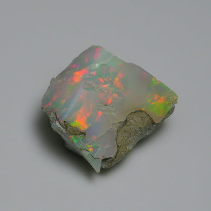 Rare White Opal 9.60 Carats | Natural White Ethiopian Opal Rough - Ready for Cutting & Jewelry!