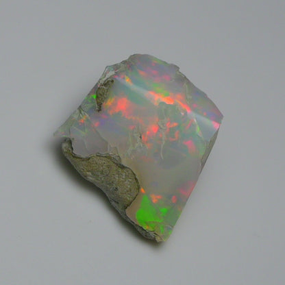 Rare White Opal 9.60 Carats | Natural White Ethiopian Opal Rough - Ready for Cutting & Jewelry!