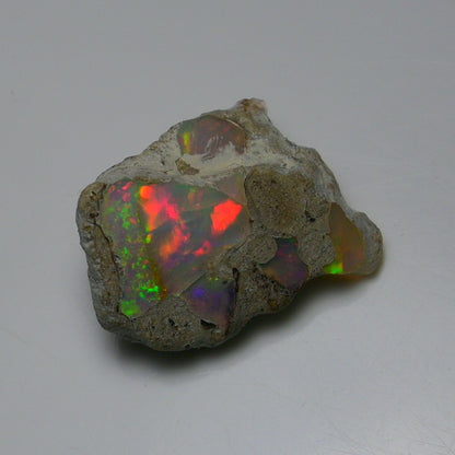 Rare White Opal 13.55 Carats | Natural White Ethiopian Opal Rough - Ready for Cutting & Jewelry!