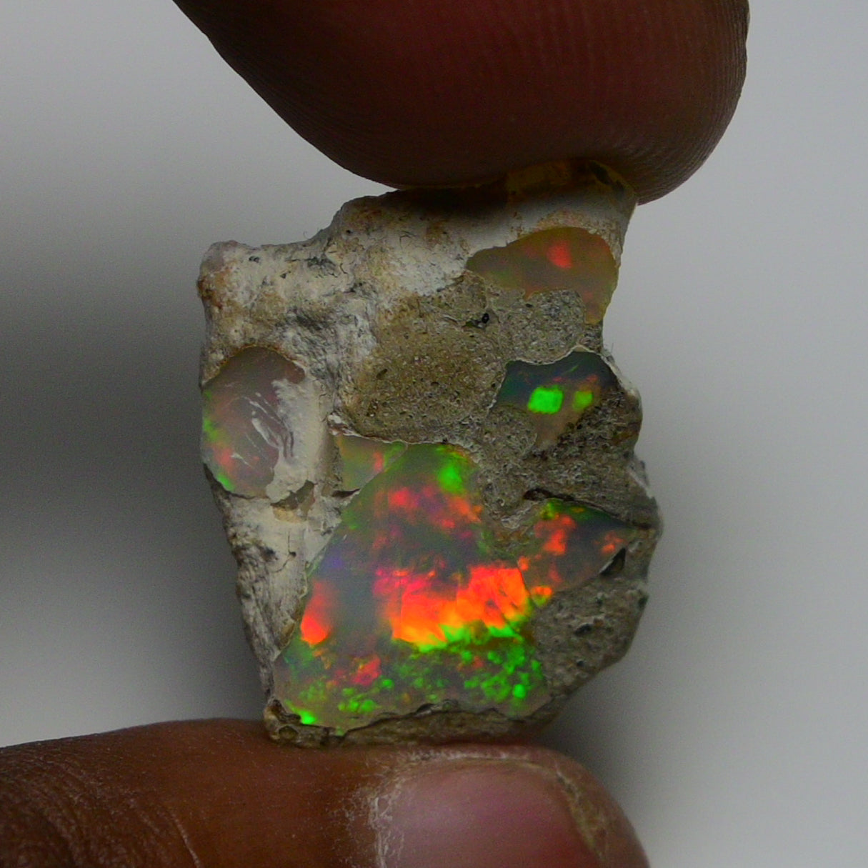 Rare White Opal 13.55 Carats | Natural White Ethiopian Opal Rough - Ready for Cutting & Jewelry!