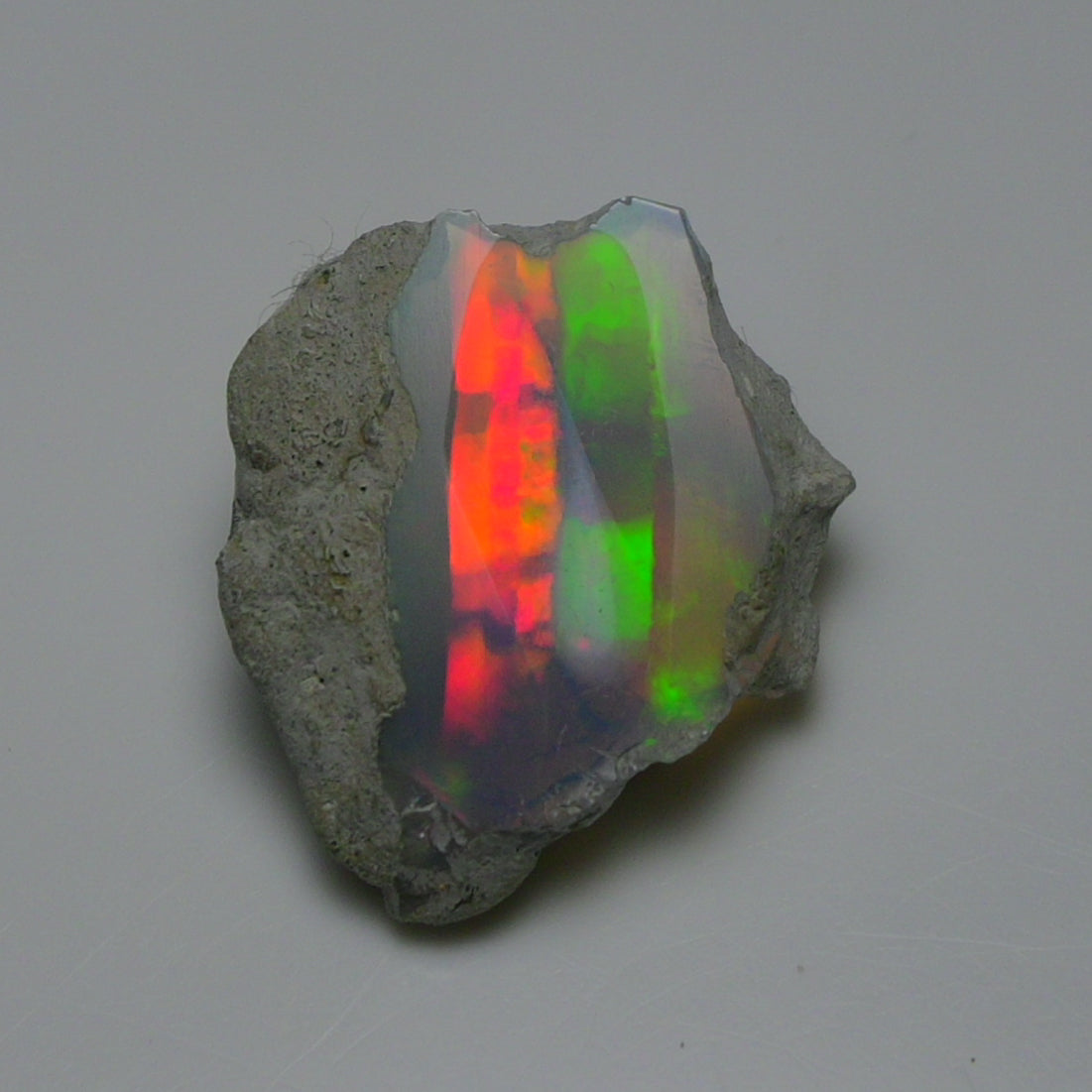 Rare White Opal 9.15 Carats | Natural White Ethiopian Opal Rough - Ready for Cutting & Jewelry!