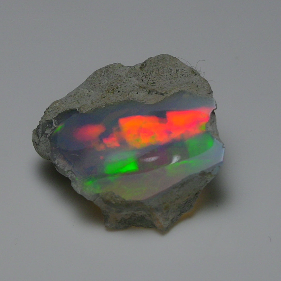 Rare White Opal 9.15 Carats | Natural White Ethiopian Opal Rough - Ready for Cutting & Jewelry!