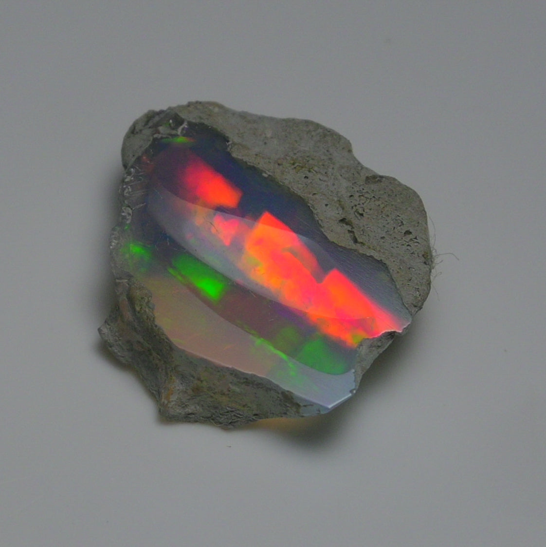 Rare White Opal 9.15 Carats | Natural White Ethiopian Opal Rough - Ready for Cutting & Jewelry!