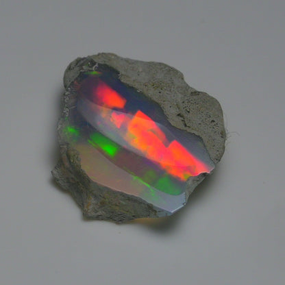 Rare White Opal 9.15 Carats | Natural White Ethiopian Opal Rough - Ready for Cutting & Jewelry!