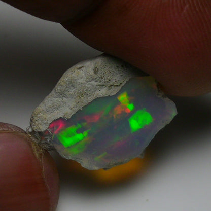 Rare White Opal 9.15 Carats | Natural White Ethiopian Opal Rough - Ready for Cutting & Jewelry!