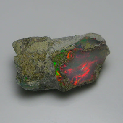White Opal 28.35 Carats | Natural White Ethiopian Opal Rough - Ready for Cutting & Jewelry!