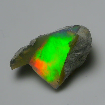 White Opal 18.30 Carats | Natural White Ethiopian Opal Rough - Ready for Cutting & Jewelry!