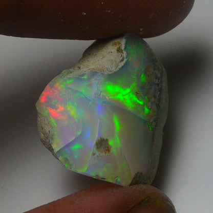 White Opal 17.95 Carats | Natural White Ethiopian Opal Rough - Ready for Cutting & Jewelry!
