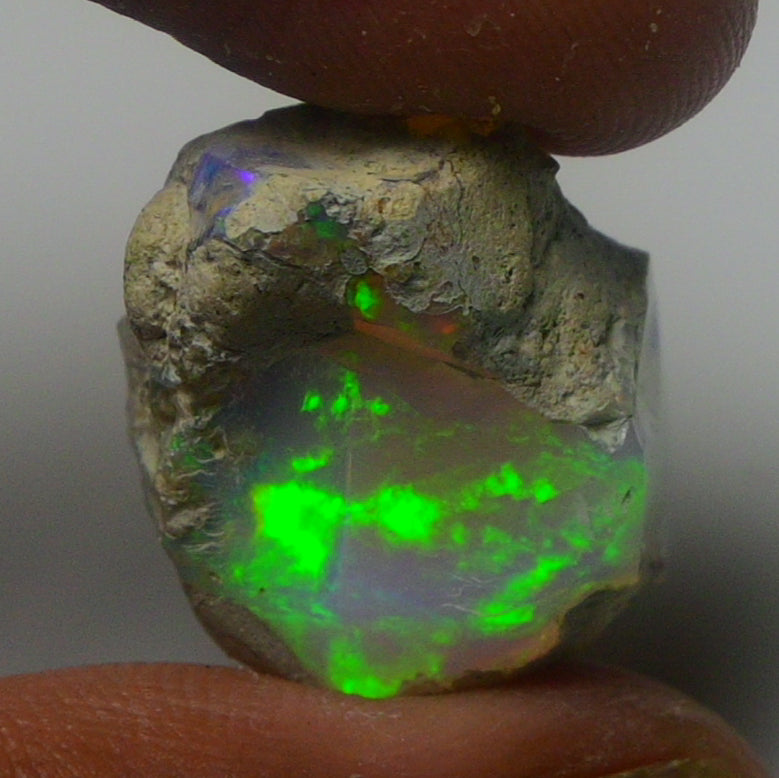 White Opal 17.95 Carats | Natural White Ethiopian Opal Rough - Ready for Cutting & Jewelry!