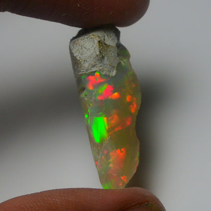 White Opal 18.15 Carats | Natural White Ethiopian Opal Rough - Ready for Cutting & Jewelry!