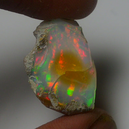 White Opal 15.50 Carats | Natural White Ethiopian Opal Rough - Ready for Cutting & Jewelry!
