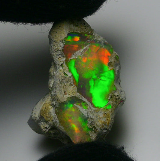 White Opal 23.75 Carats | Natural White Ethiopian Opal Rough - Ready for Cutting & Jewelry!